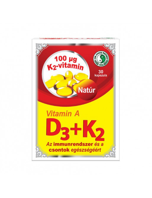 A-vitamin D3-vitamin K2-vitamin kapszula DR.CHEN