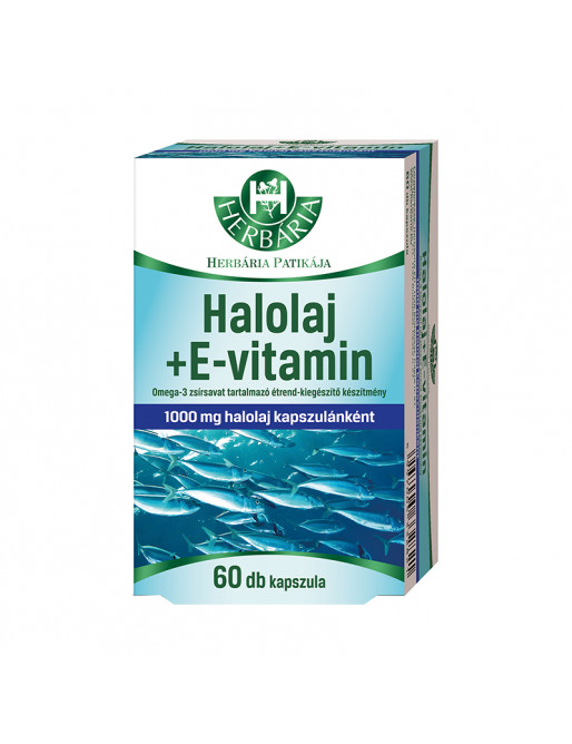 Herbária Halolaj Omega 3 Lágyzselatin Kapszula Prevenció Patika