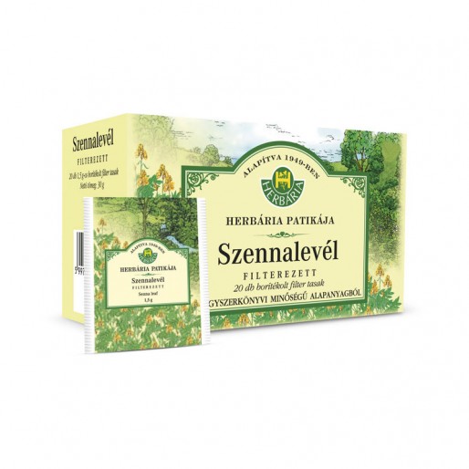 Szennalevél filteres HERBÁRIA borítékolt