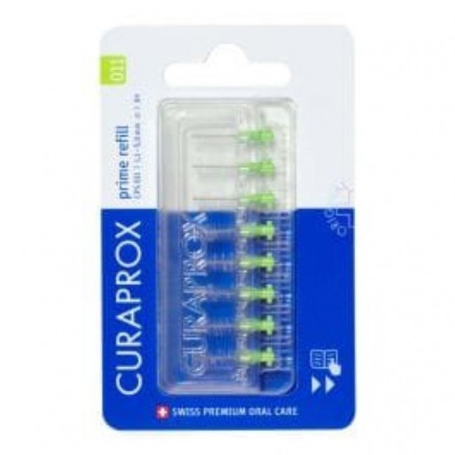Curaprox fogkefe Prime világoszöld CPS 011 - 8x