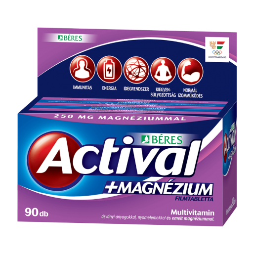 Béres Actival + Magnézium filmtabletta
