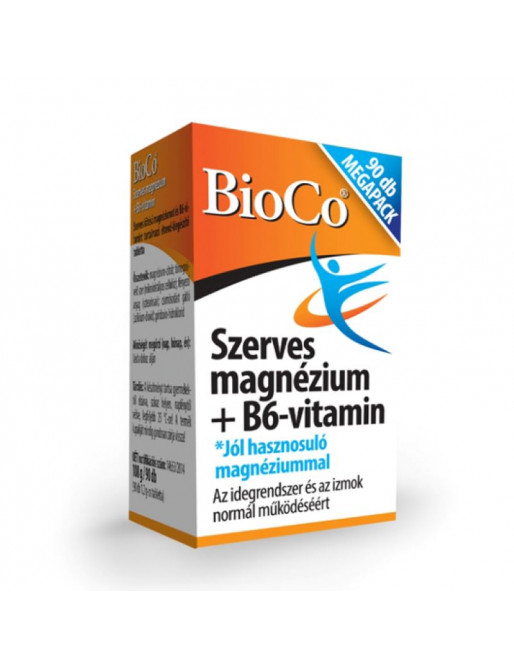 Bioco Szerves Magnézium B6 tabletta