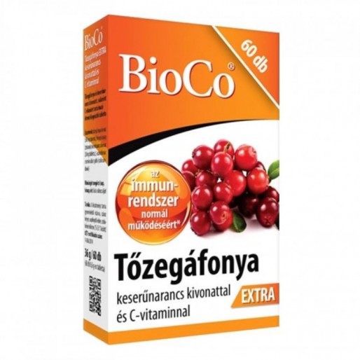 BioCo Tőzegáfonya extra tabletta