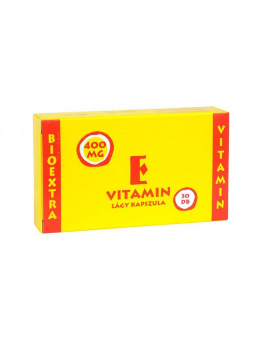 Vitamin E Bioextra 400 mg lágy kapszula