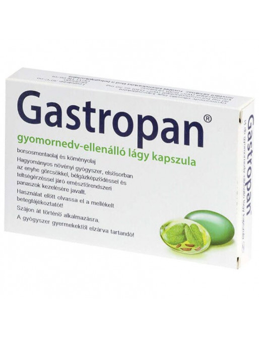 Gastropan gyomornedv-ellenálló lágy kapszula