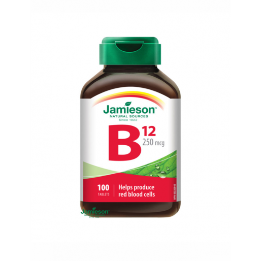 Jamieson B12-vitamin 250 μg tabletta - 100x