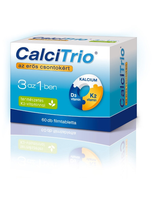CalciTrio 3 az 1-ben Kalcium K2 D3 filmtabletta