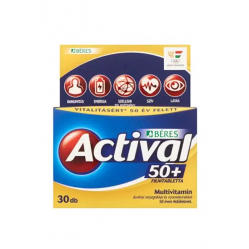 Béres Actival 50+ filmtabletta
