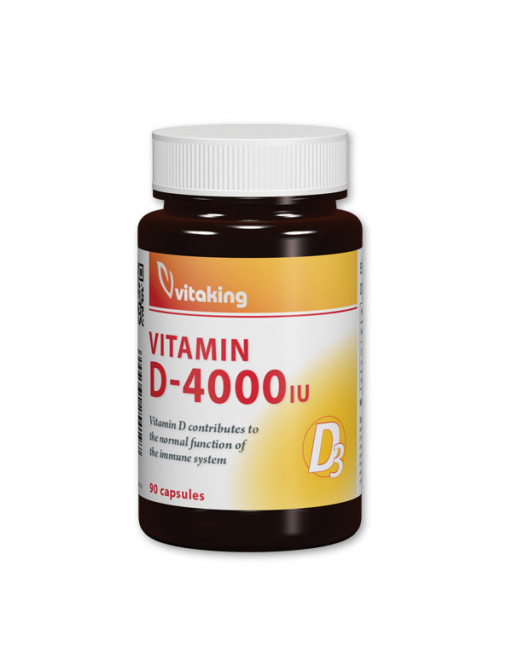 Vitaking D3-vitamin 4000NE