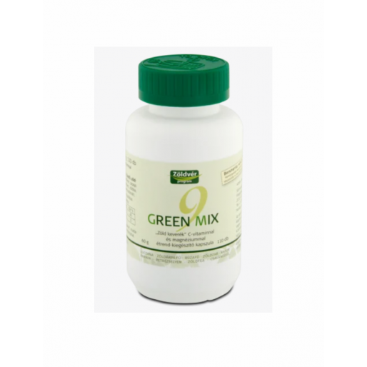 Zöldvér Green Mix 9 kapszula C-vitaminnal - 100x