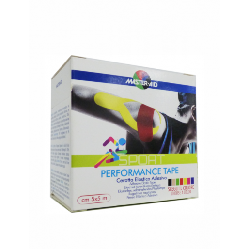 MASTER AID Sport tapasz 5cmx5m fekete