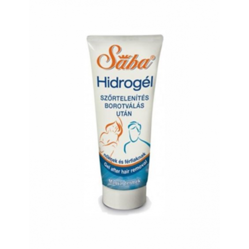 Sába szőrtelenítés utáni bőrápoló hidrogél - 100ml