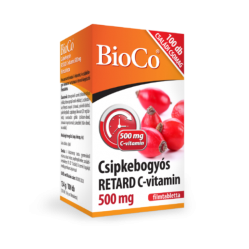 Bioco Csipkebogyó Retard C-vitamin  500 mg - 100x
