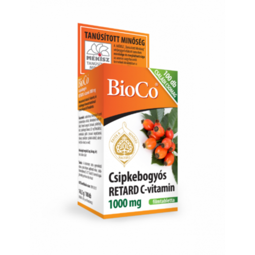 BioCo Csipkebogyó Retard C-vitamin 1000 mg