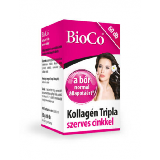 BioCo Kollagén tripla szerves cinkkel