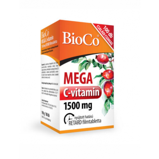 Bioco Mega C-vitamin 1500 mg családi csomag