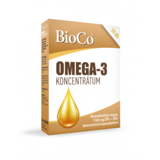 BioCo Omega-3 Koncentrátum kapszula