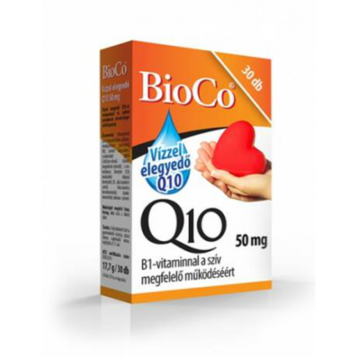 BioCo vízzel elegyedő Q-10 50 mg B1- vitaminnal