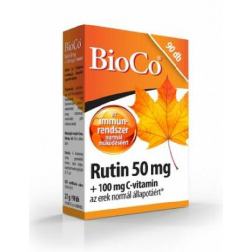 BioCo Rutin 50 mg + 100 mg C-vitamin