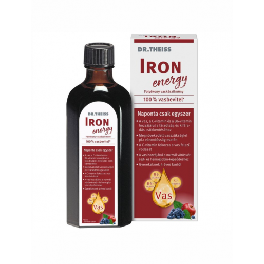 Dr.Theiss Iron Energy folyékony vaskészítmény - 250 ml