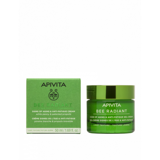 APIVITA BEE RADIANT bőröregedés és fáradtság jelei elleni gél-krém light