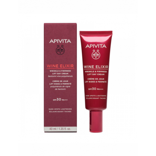 APIVITA Wine elixir ránctalanító arckrém spf30