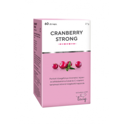Cranberry Strong kapszula - Lejárat közeli 2025.10.31.