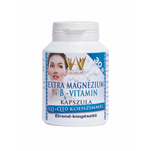 Prémium Extra Mg+B6+Q1+Q10 kapszula - hiánycikk