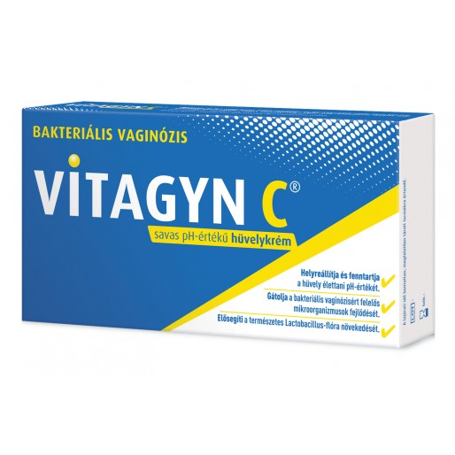 Vitagyn C® savas pH-értékű hüvelykrém