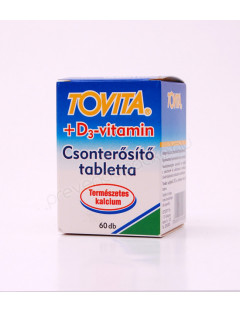 Tovita+D3 vitamin tabletta