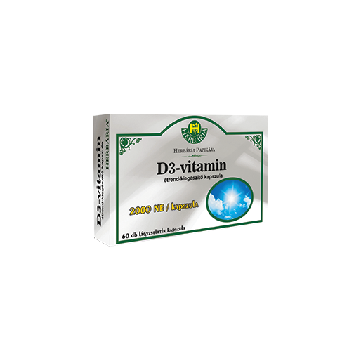 Herbária D3-vitamin - 60x