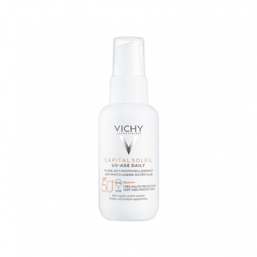 Vichy Capital Soleil UV-age daily fényvédő fluid photo-aging ellen SPF 50+