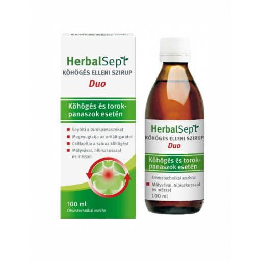 Dr. Theiss HerbalSept Köhögés elleni szirup DUO