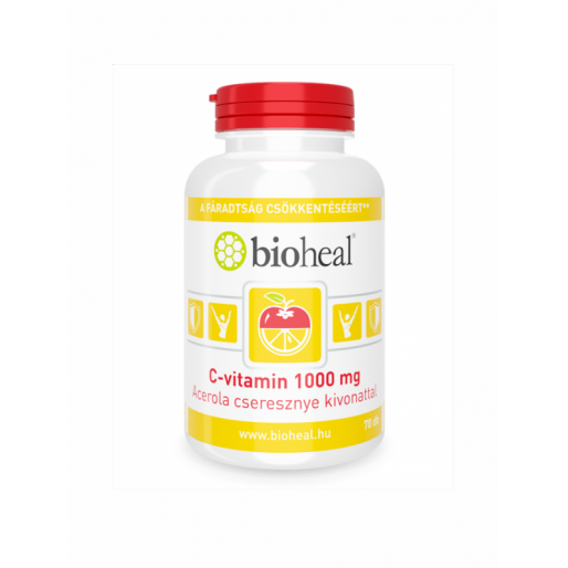 Bioheal C-vitamin 1000 mg acerola cseresznye kivonattal