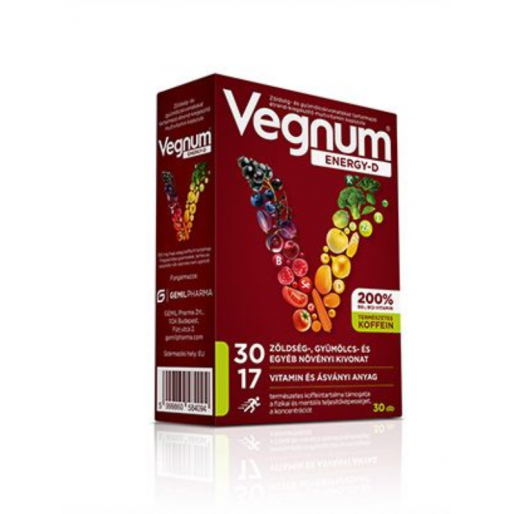 Vegnum Energy-D kapszula