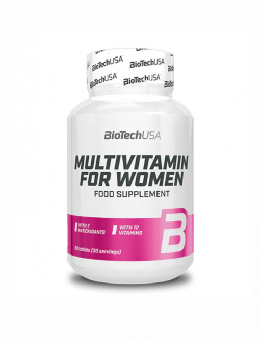 BioTechUsa Multivitamin for Women étrend-kiegészítő tabletta