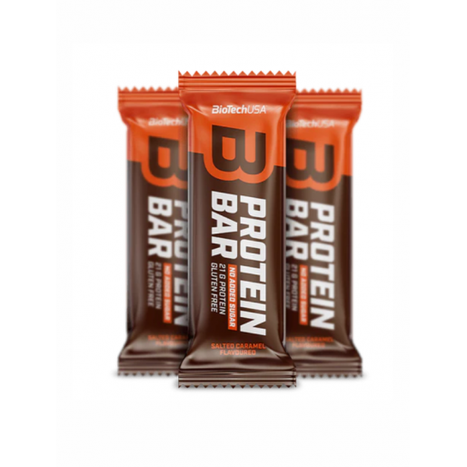 BioTechUsa Protein Bar fehérjeszelet sós karamell ízű - 70g