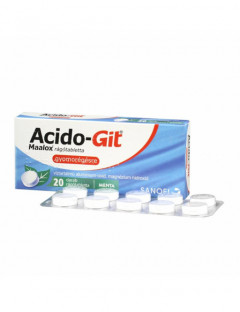 Acido-Git Maalox rágótabletta