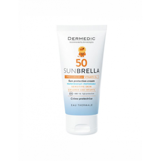 DERMEDIC Sunbrella Baby napfényvédő tej SPF 50 1 h