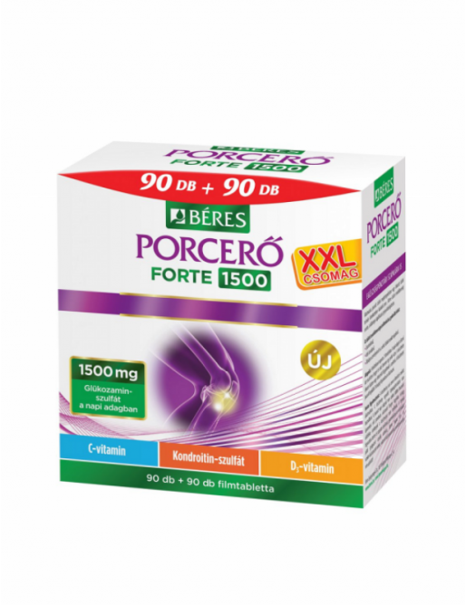 Béres Porcerő forte 1500 tabletta XXL 90x+90x