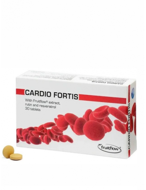 Cardio Fortis Fruitflow tabletta