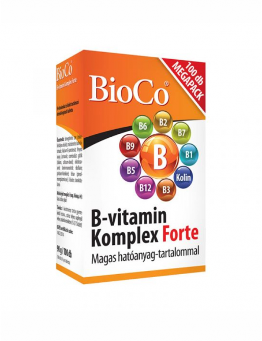 BioCo B-vitamin komplex Forte tabletta