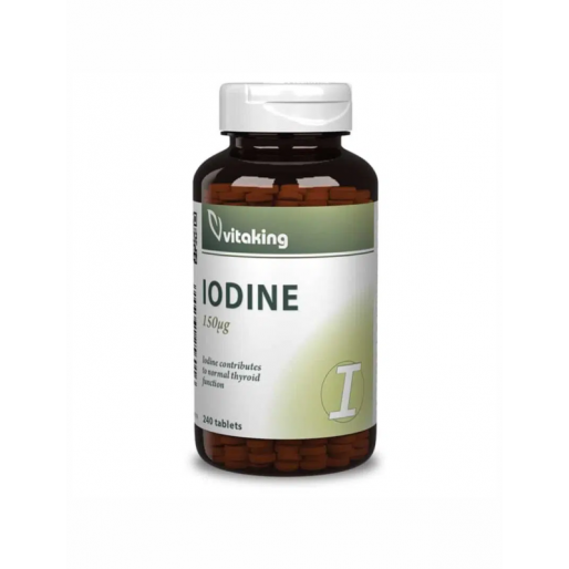 Vitaking Iodine 150mcg - Lejárat közeli 2025.06.19.