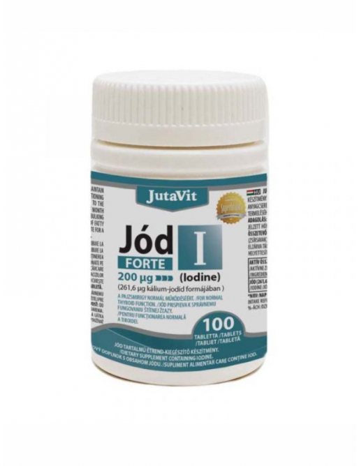 JutaVit Jód Forte 200 mcg tabletta