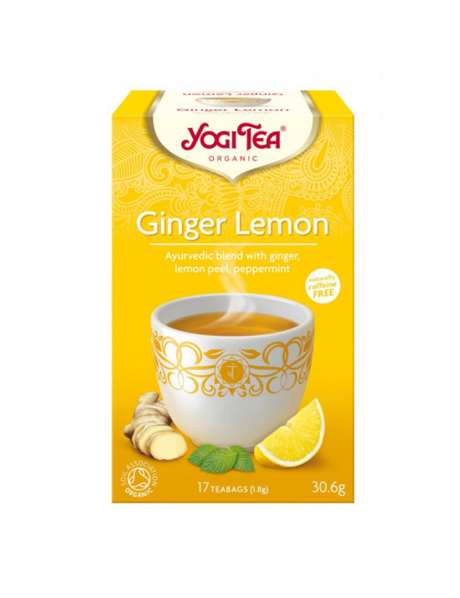 Yogi Tea® Citromos gyömbér bio tea