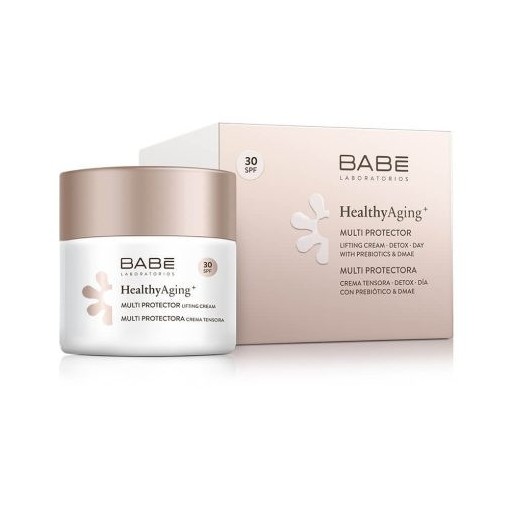 Babé Healthy Aging+ Multi Protector F30 krém bőrfeszesítő - 50ml -  Lejárat közeli: 2026.08.31.
