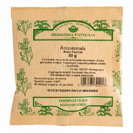 Ánizsmag HERBÁRIA
