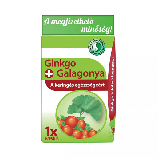 Dr. CHEN Ginkgo és galagonya kapszula - 30x