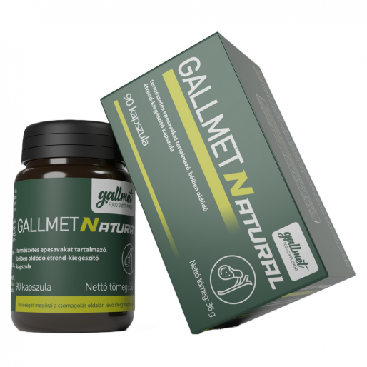 Gallmet Natural epesav kapszula (Gallmet-N) - 90x