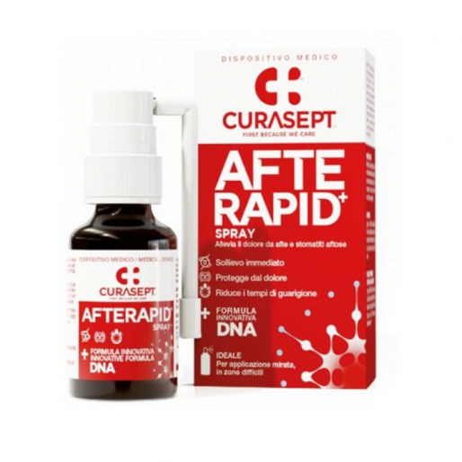 Curasept Afterapid DNA Spray - 15ml - Lejárat közeli: 2026.02.28.